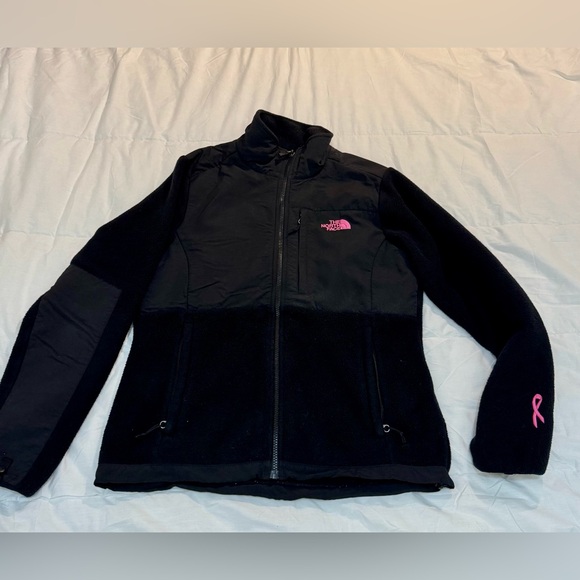 The North Face Jackets & Blazers - The North Face Women's Black and Pink Fleece Jacket
